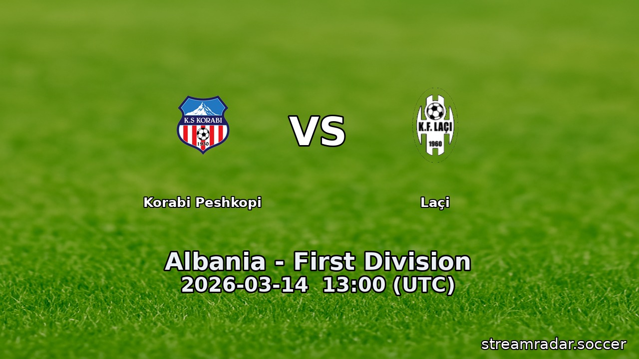 Korabi Peshkopi vs Laçi