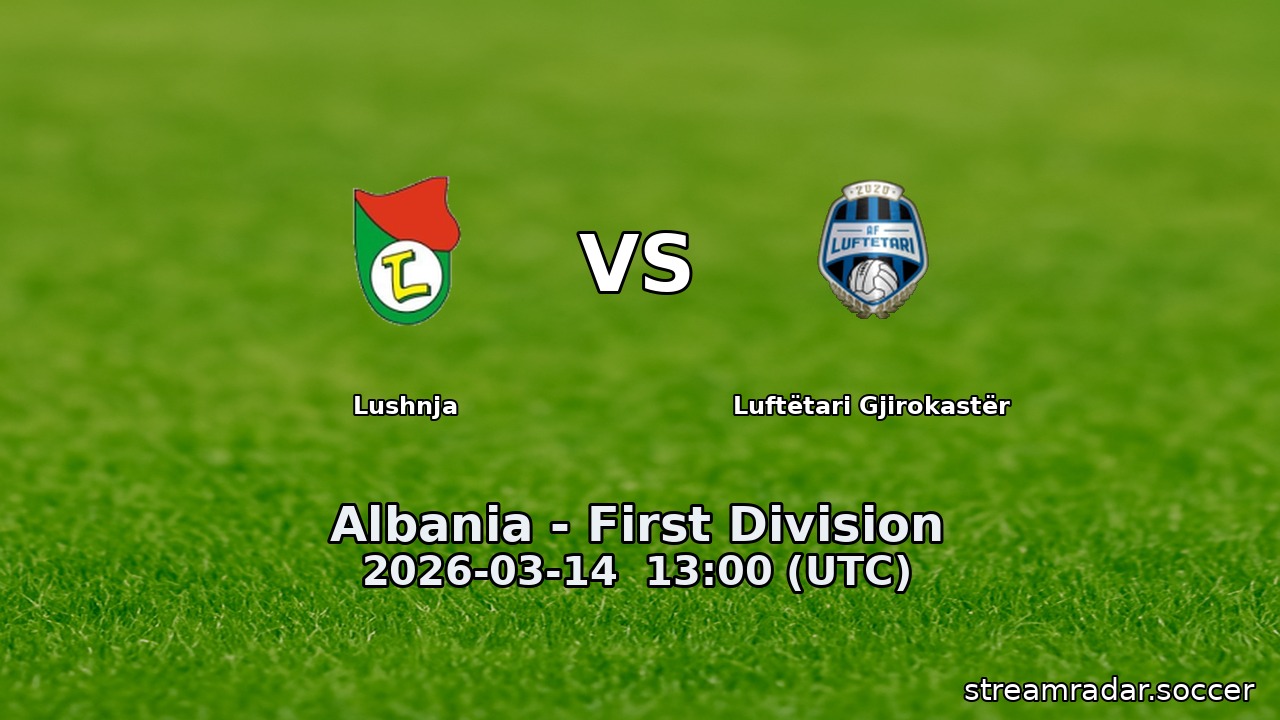 Lushnja vs Luftëtari Gjirokastër