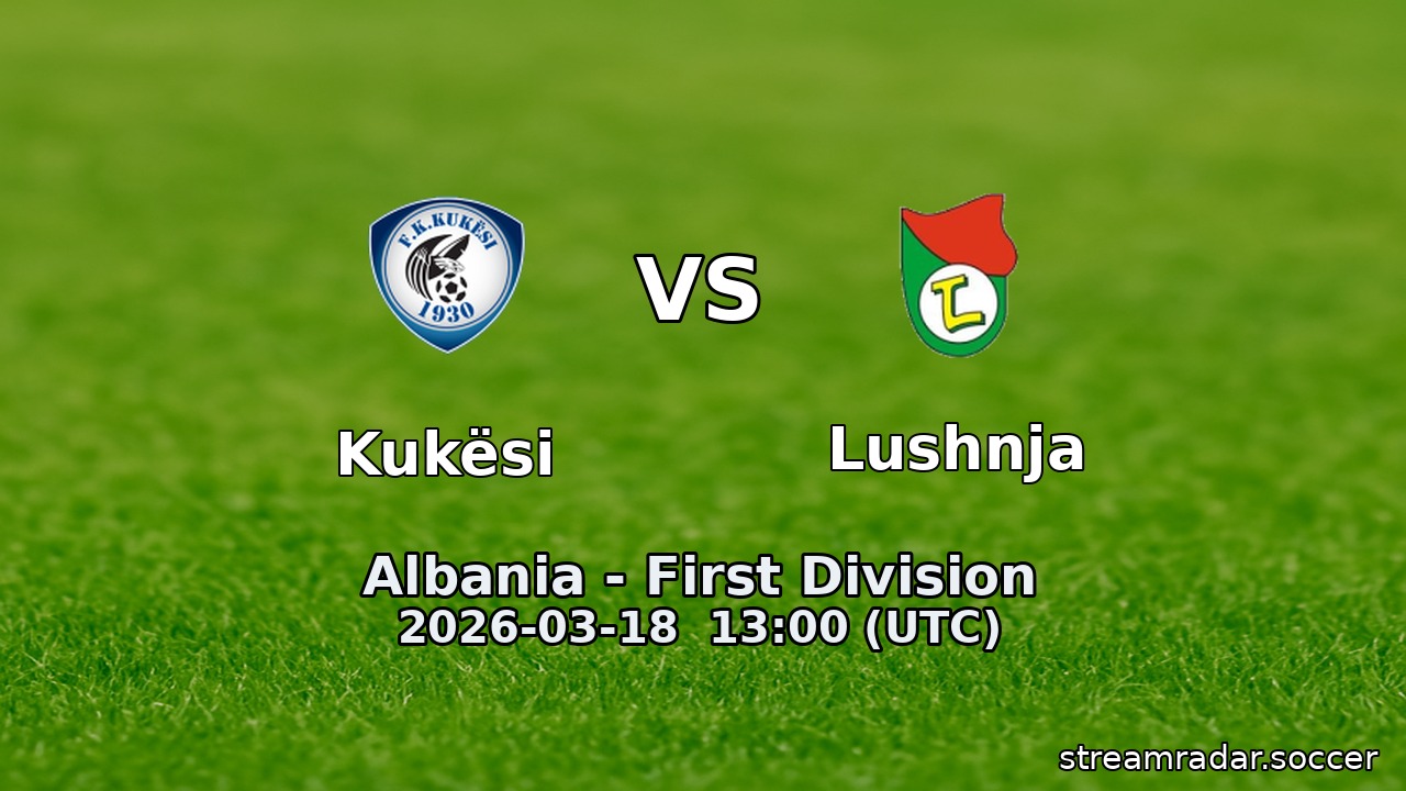 Kukësi vs Lushnja