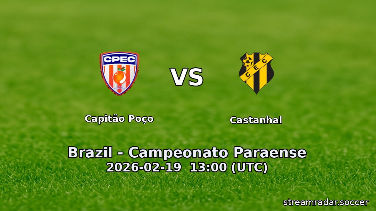 Capitão Poço vs Castanhal