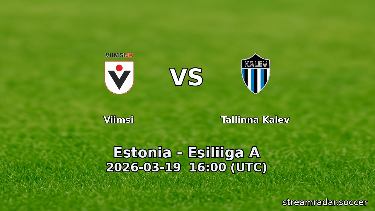 Viimsi vs Tallinna Kalev