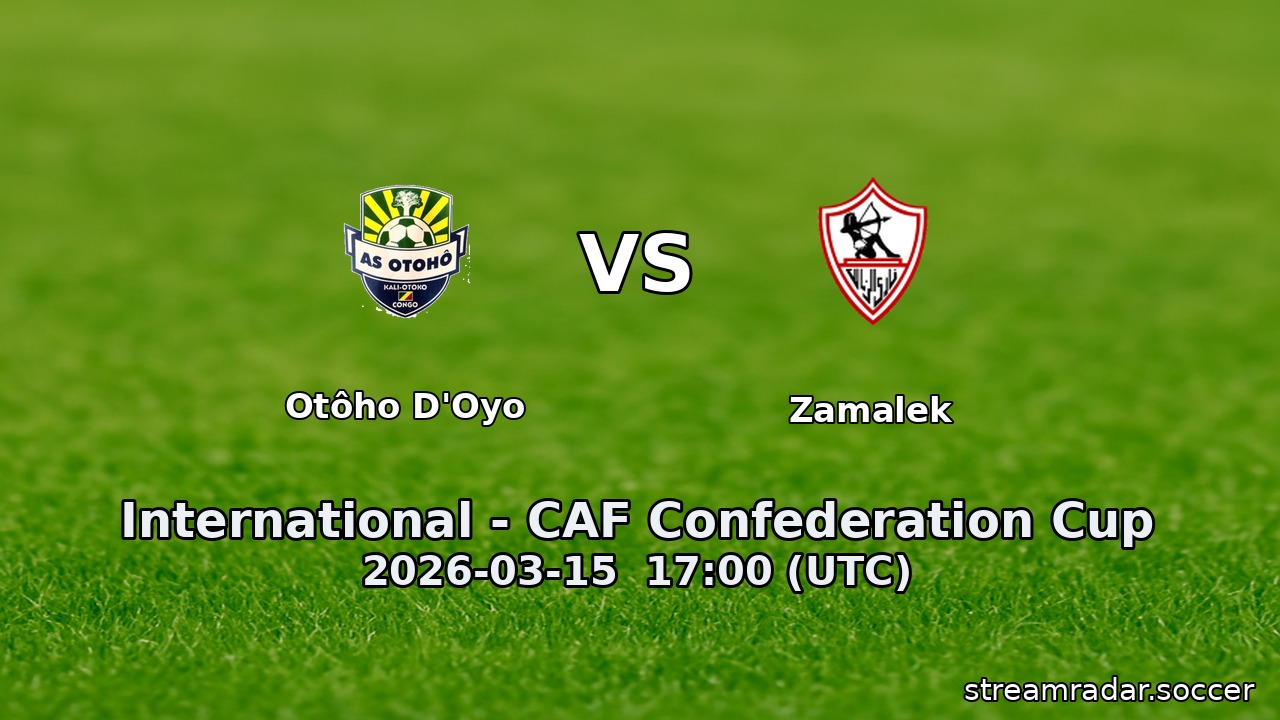 Otôho D'Oyo vs Zamalek