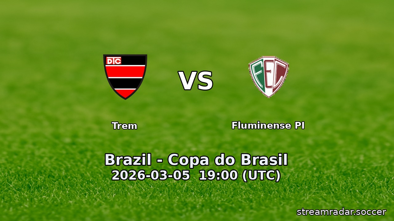 Trem vs Fluminense PI