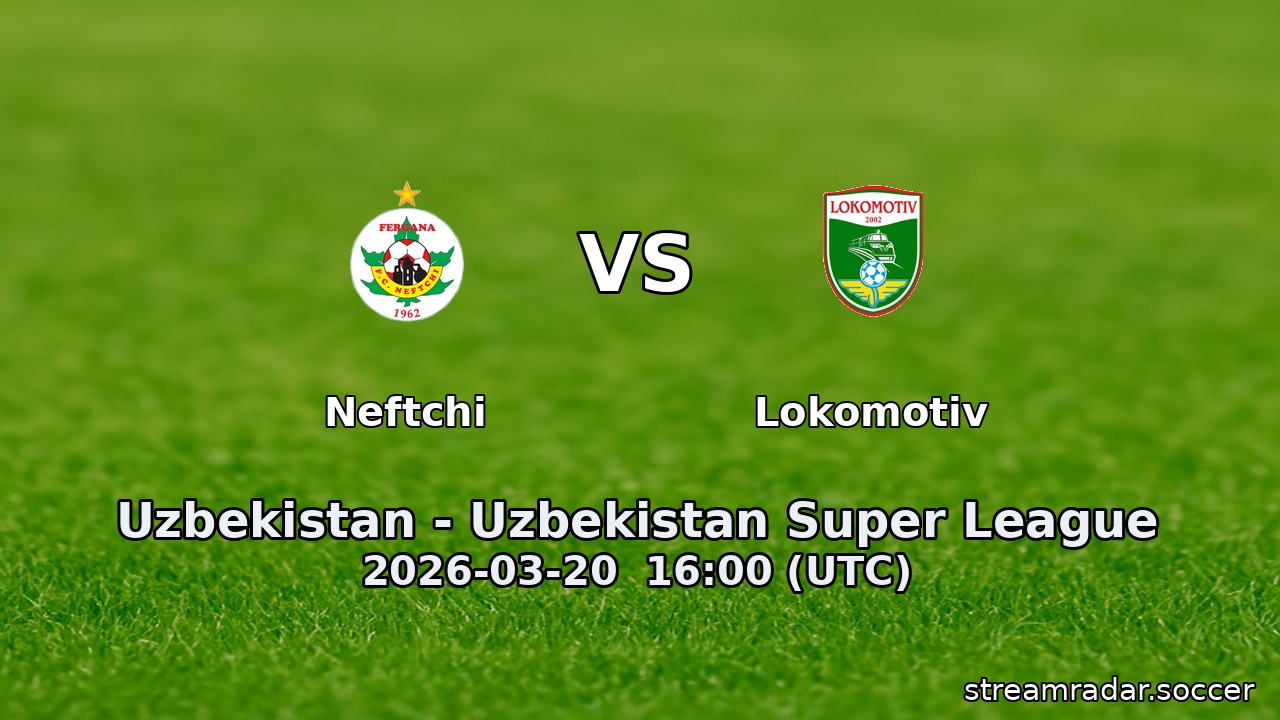 Neftchi vs Lokomotiv