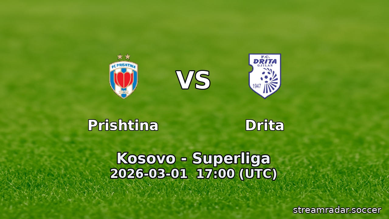 Prishtina vs Drita