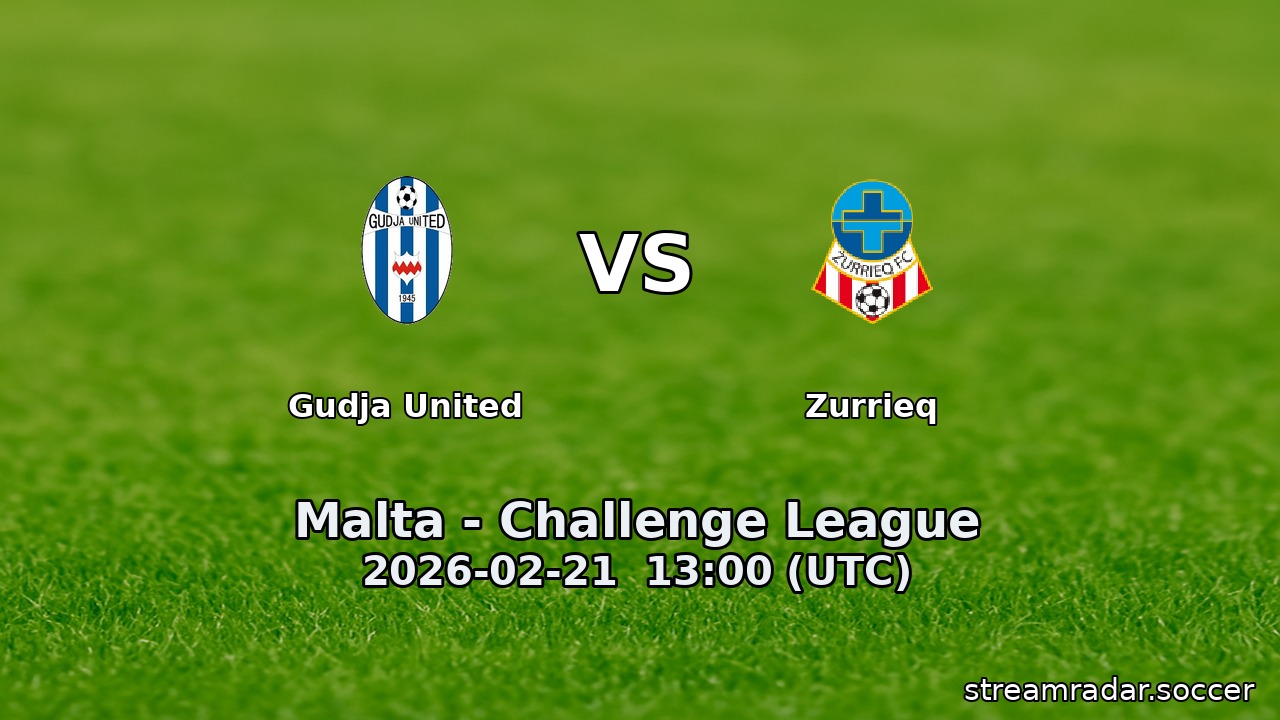 Gudja United vs Zurrieq