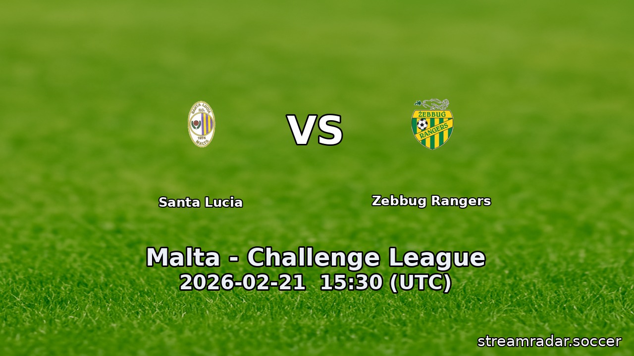 Santa Lucia vs Zebbug Rangers