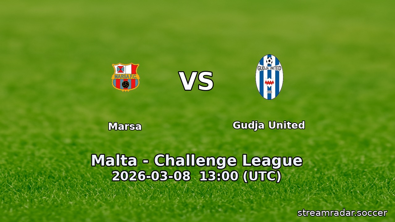 Marsa vs Gudja United
