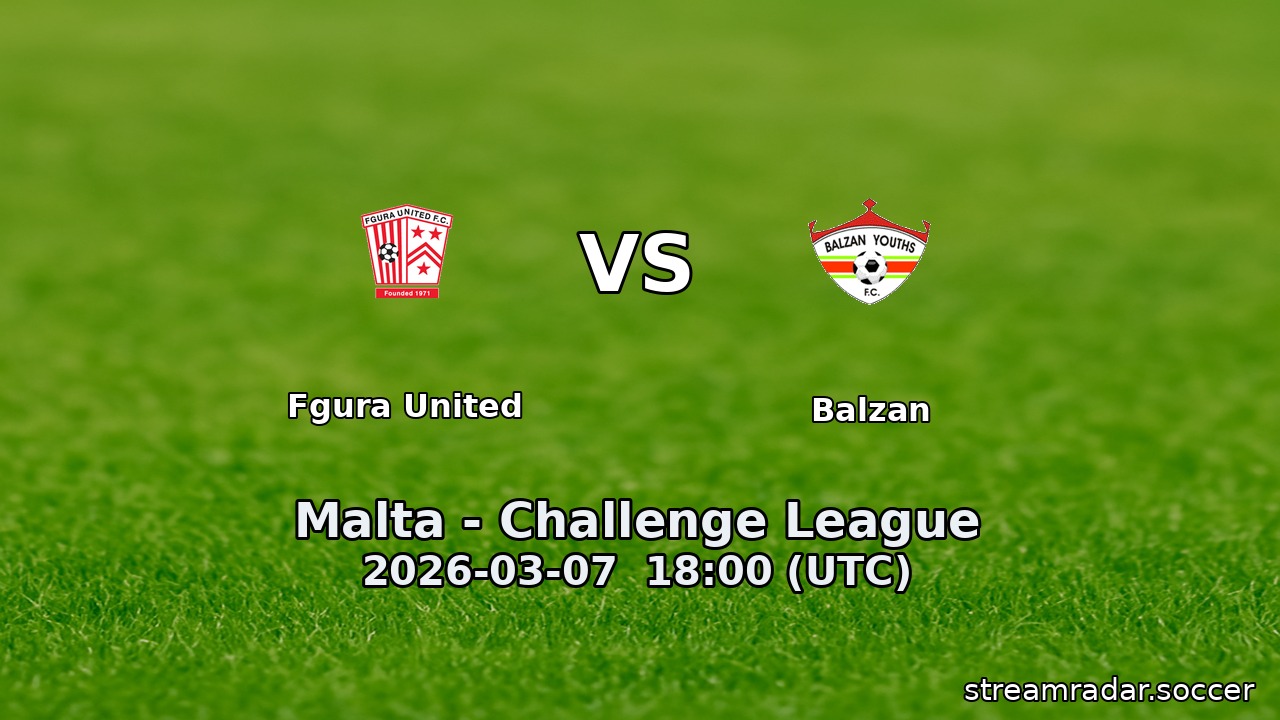 Fgura United vs Balzan
