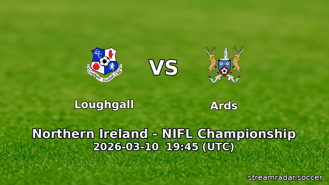 Loughgall vs Ards