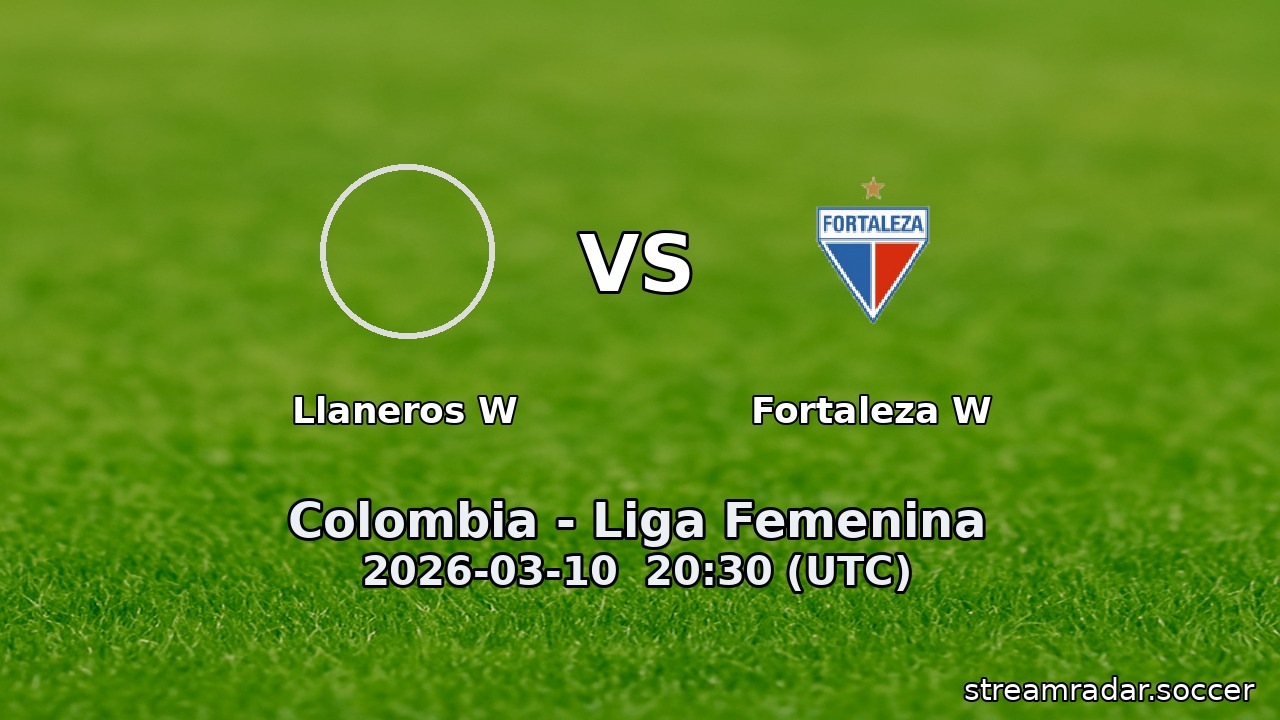 Llaneros W vs Fortaleza W