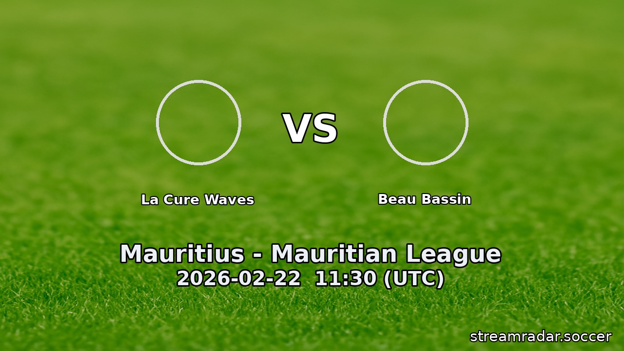 La Cure Waves vs Beau Bassin