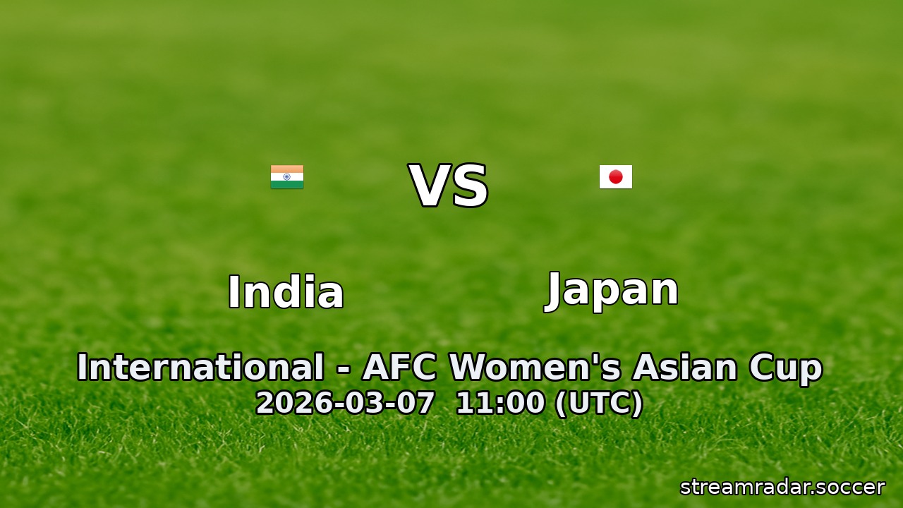 India vs Japan