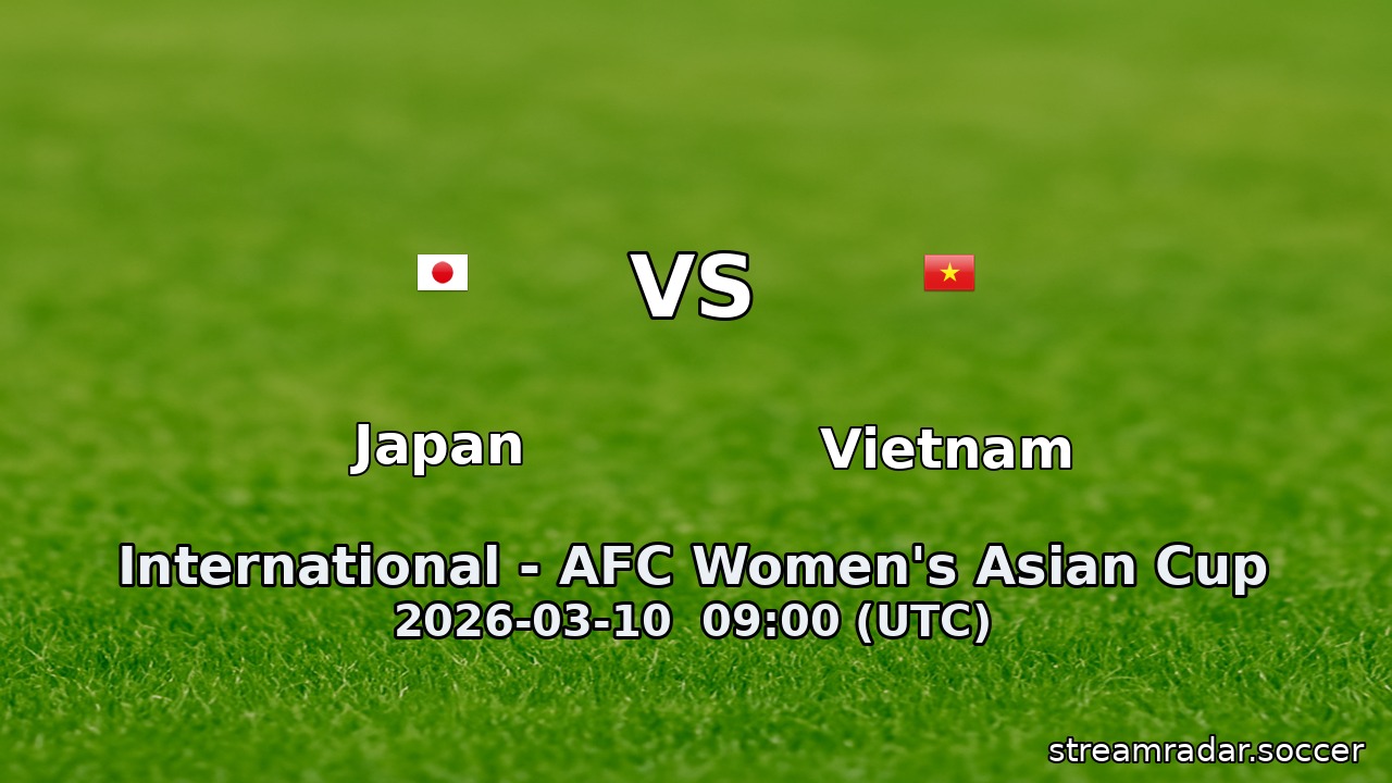 Japan vs Vietnam