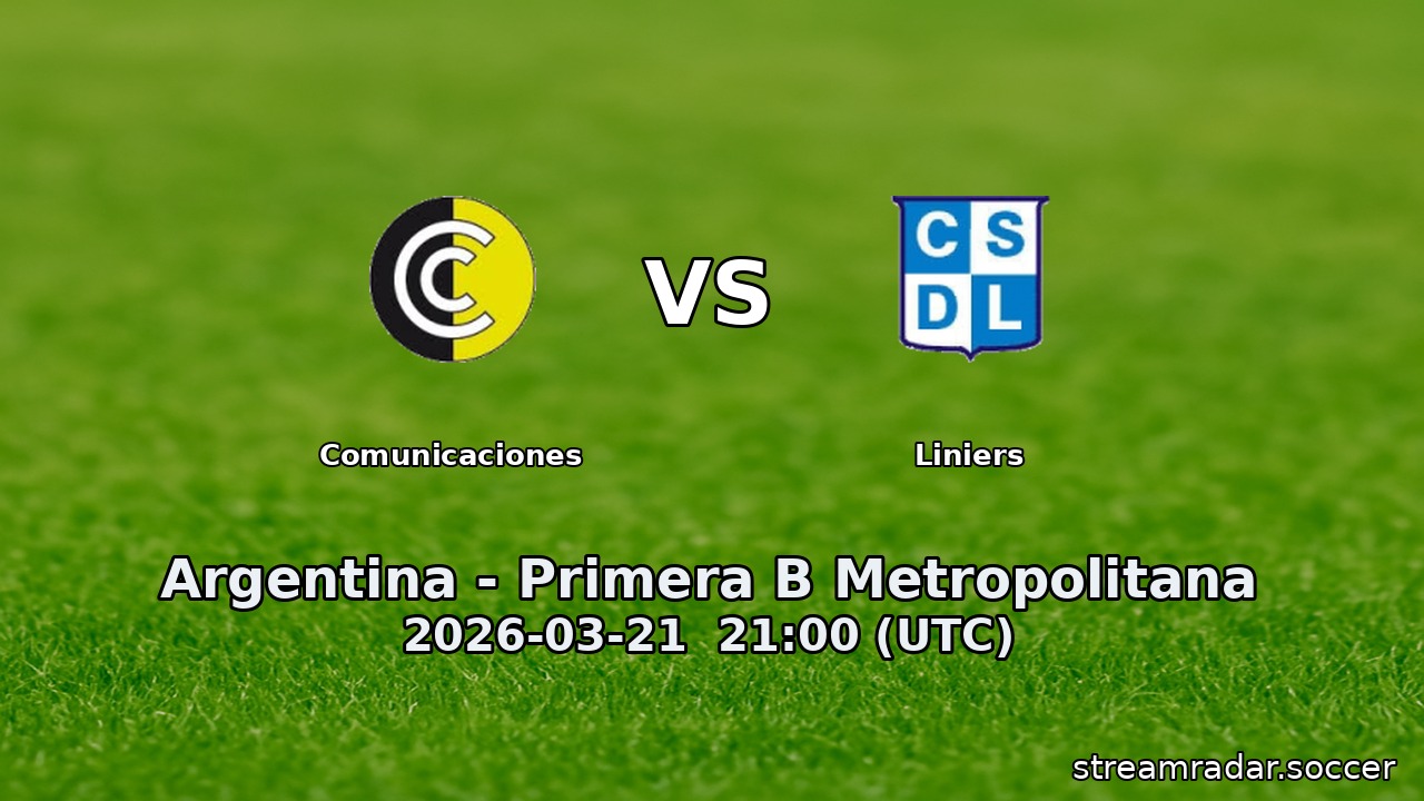 Comunicaciones vs Liniers
