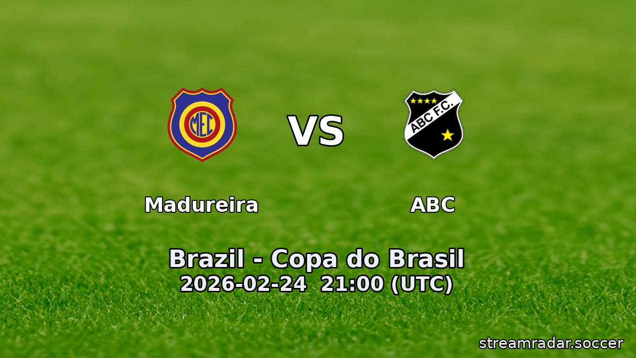 Madureira vs ABC