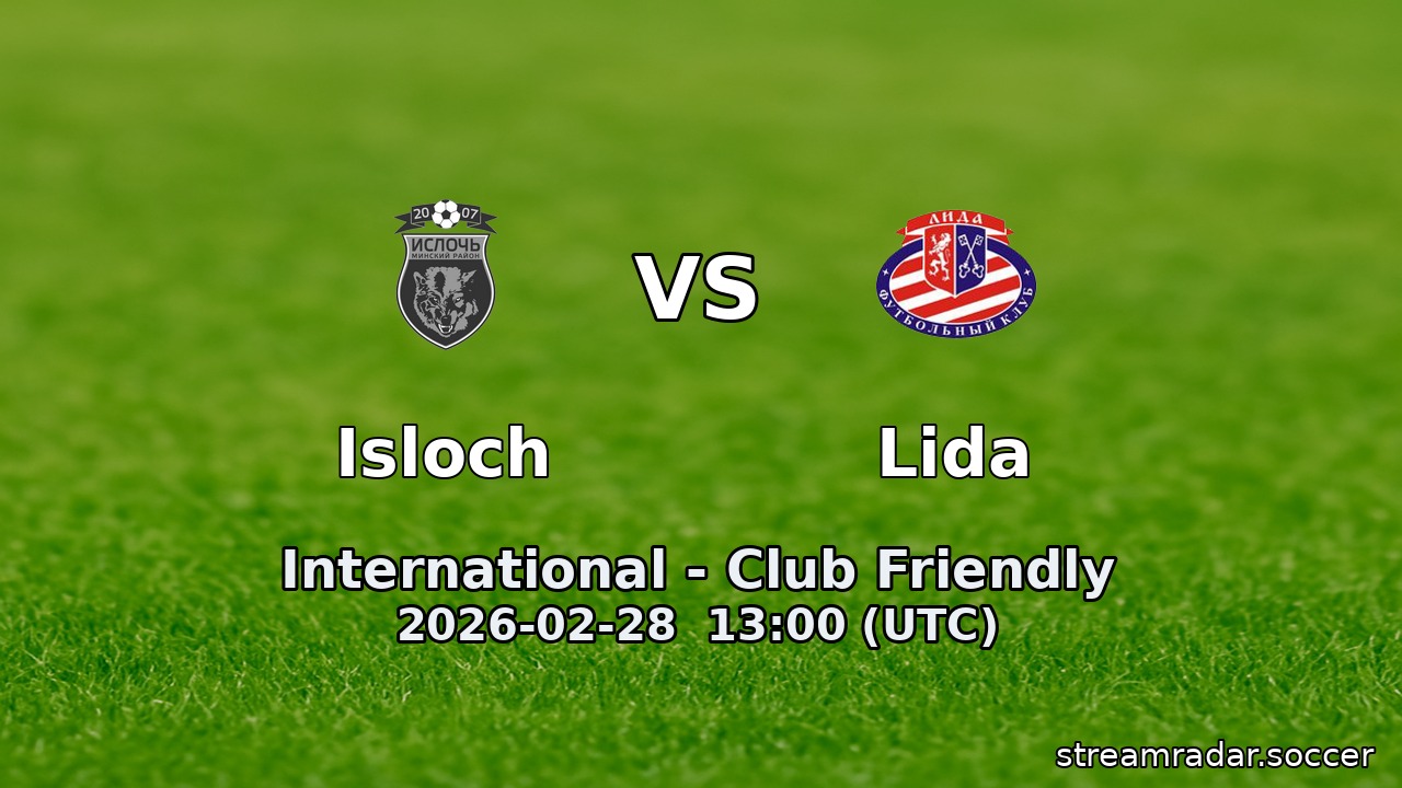 Isloch vs Lida