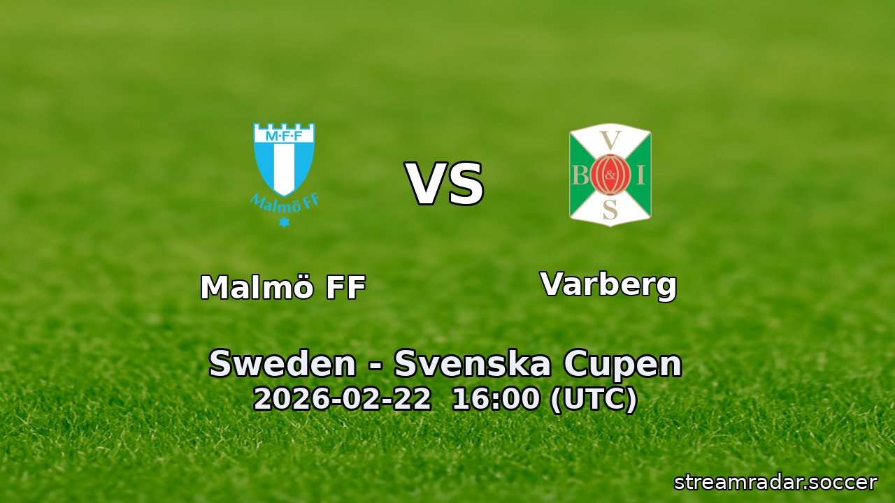 Malmö FF vs Varberg