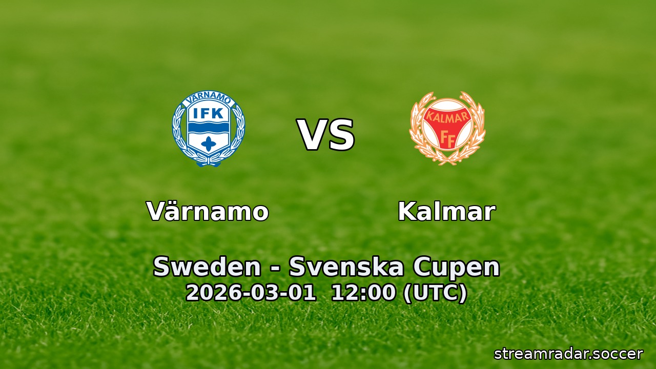 Värnamo vs Kalmar