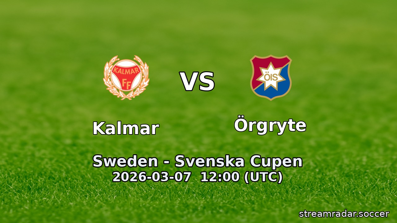 Kalmar vs Örgryte