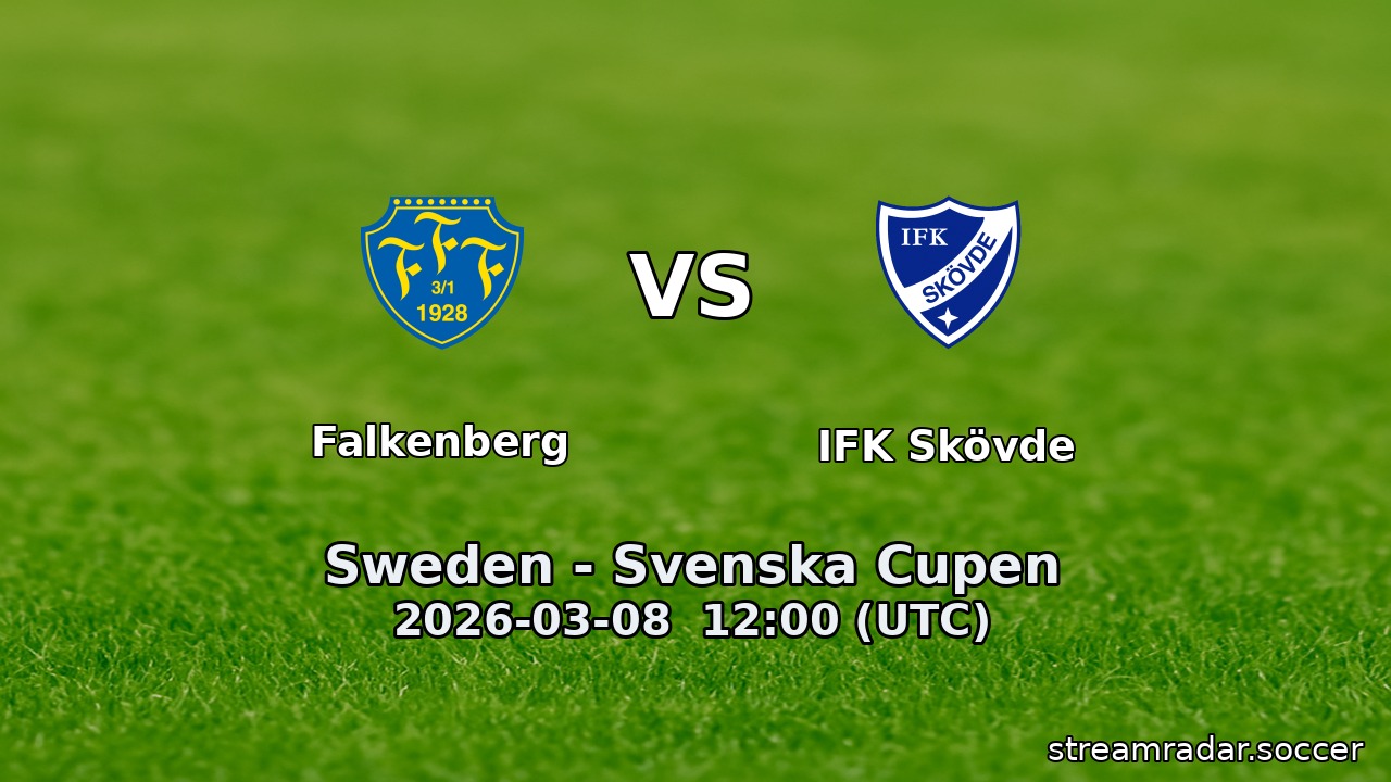 Falkenberg vs IFK Skövde