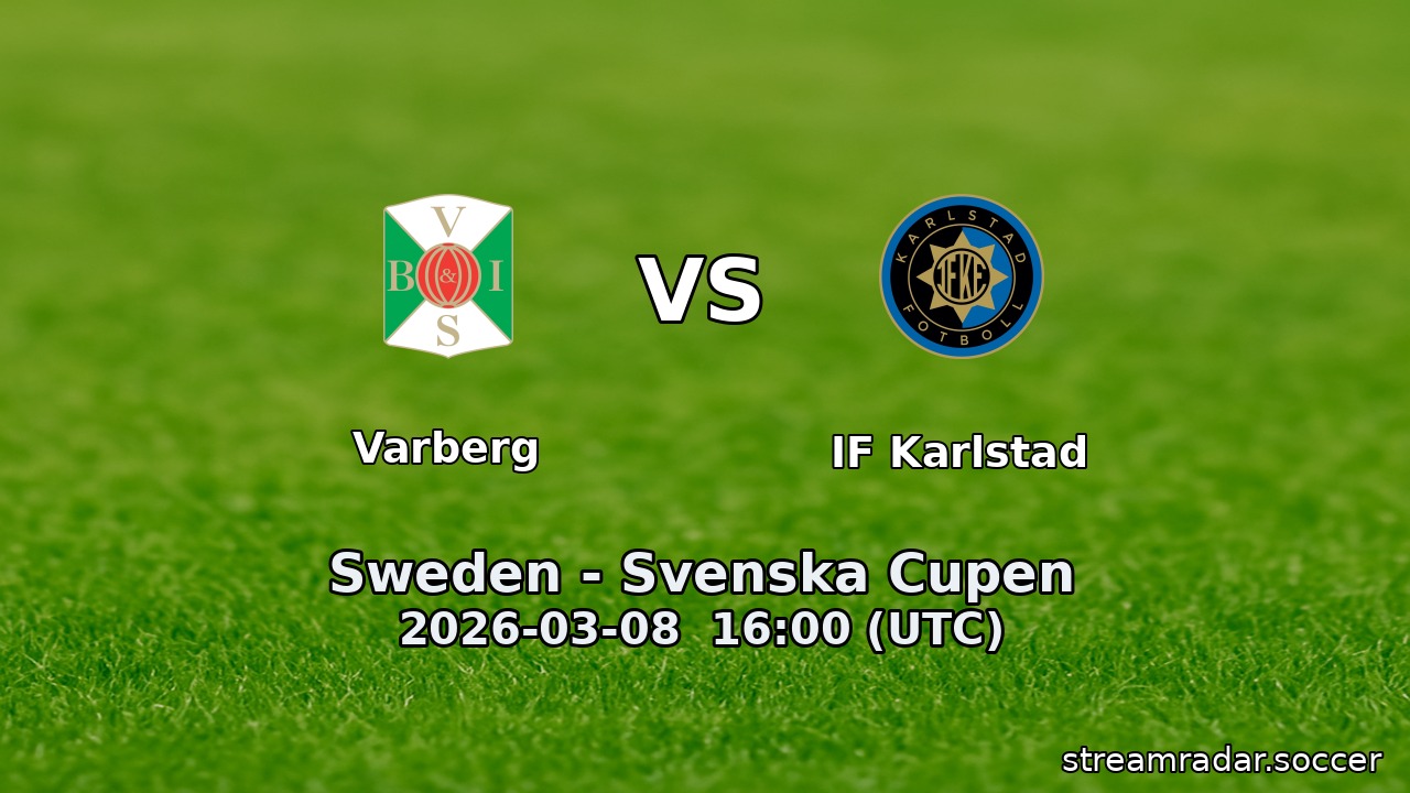 Varberg vs IF Karlstad
