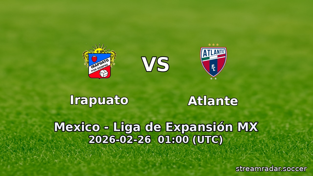 Irapuato vs Atlante