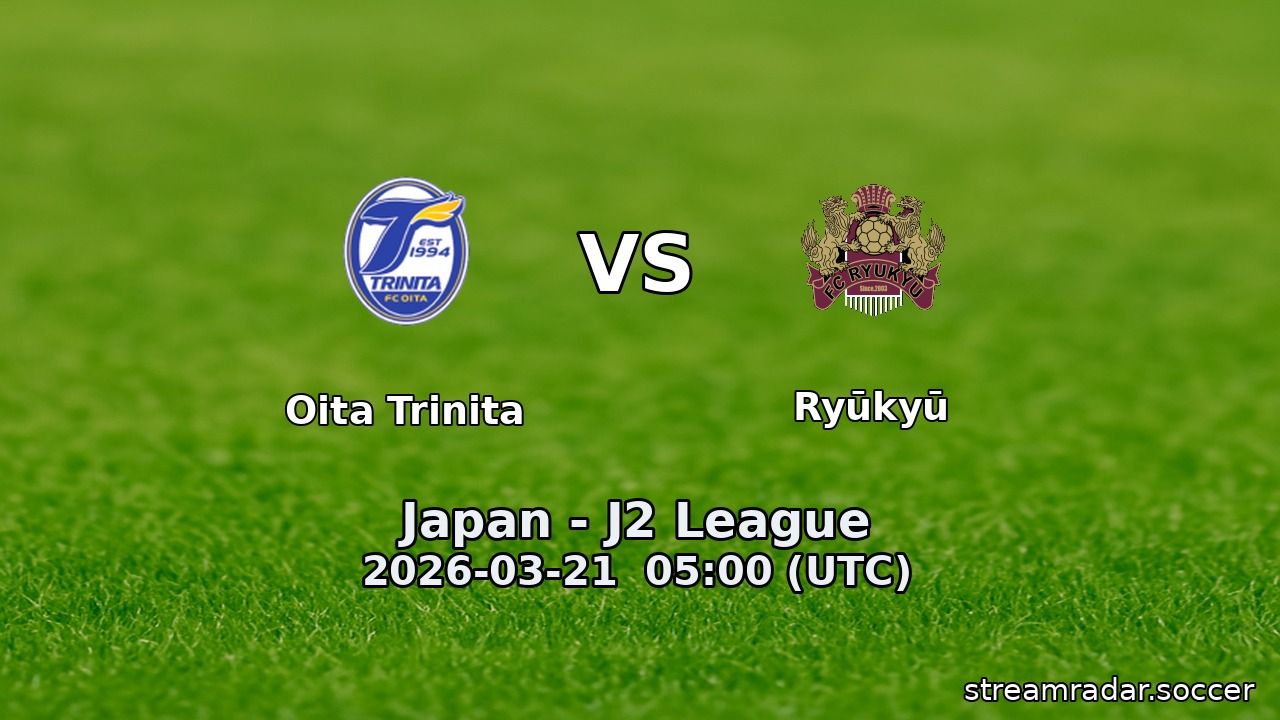 Oita Trinita vs Ryūkyū