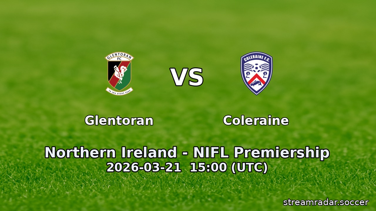 Glentoran vs Coleraine