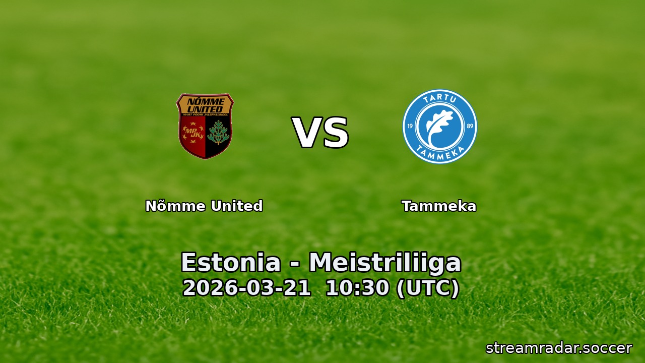 Nõmme United vs Tammeka