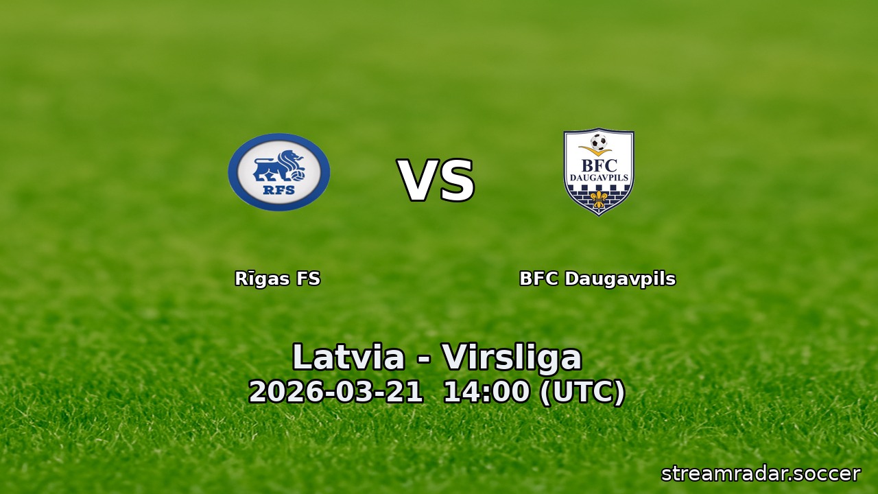 Rīgas FS vs BFC Daugavpils