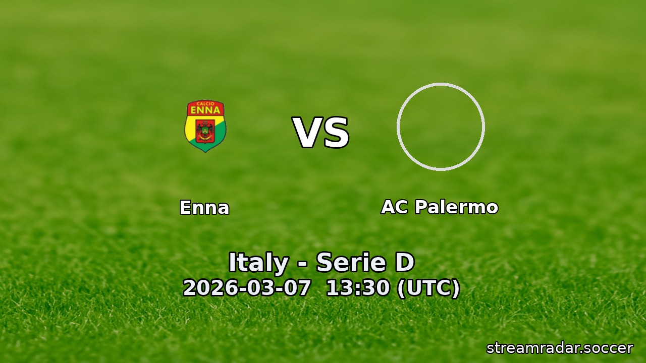 Enna vs AC Palermo