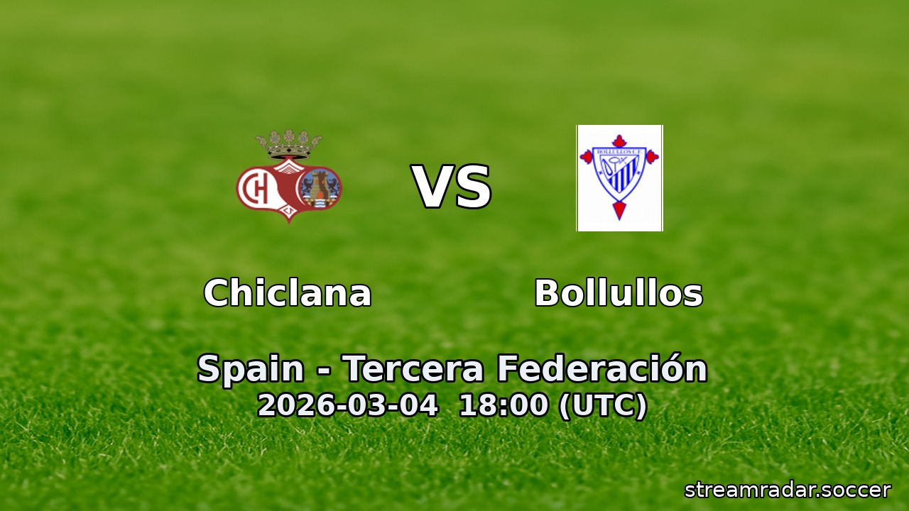 Chiclana vs Bollullos