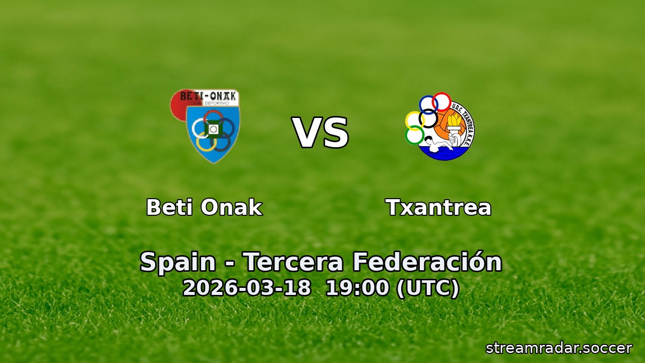 Beti Onak vs Txantrea