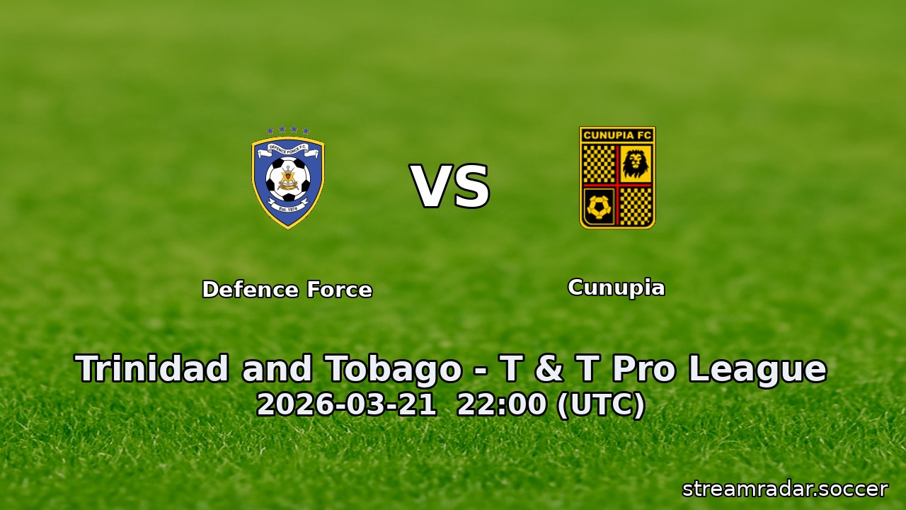 Defence Force vs Cunupia
