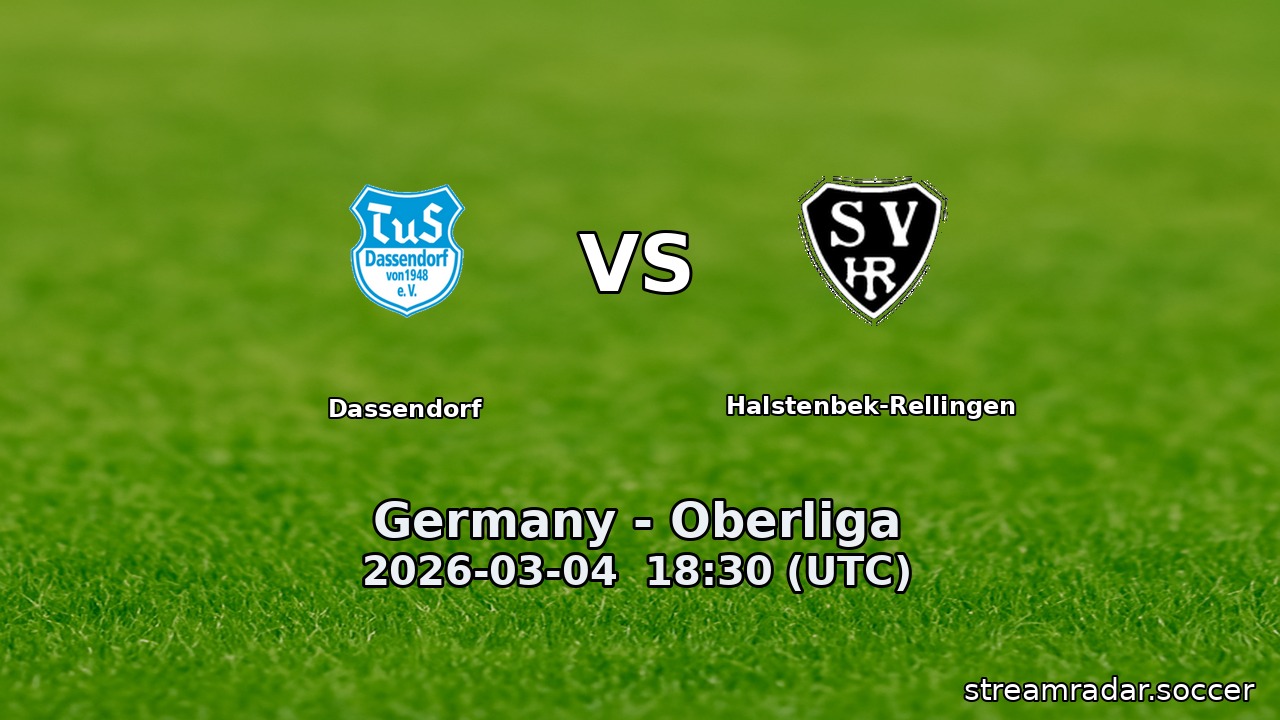 Dassendorf vs Halstenbek-Rellingen