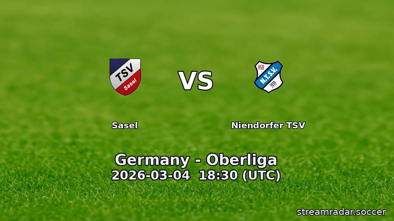 Sasel vs Niendorfer TSV
