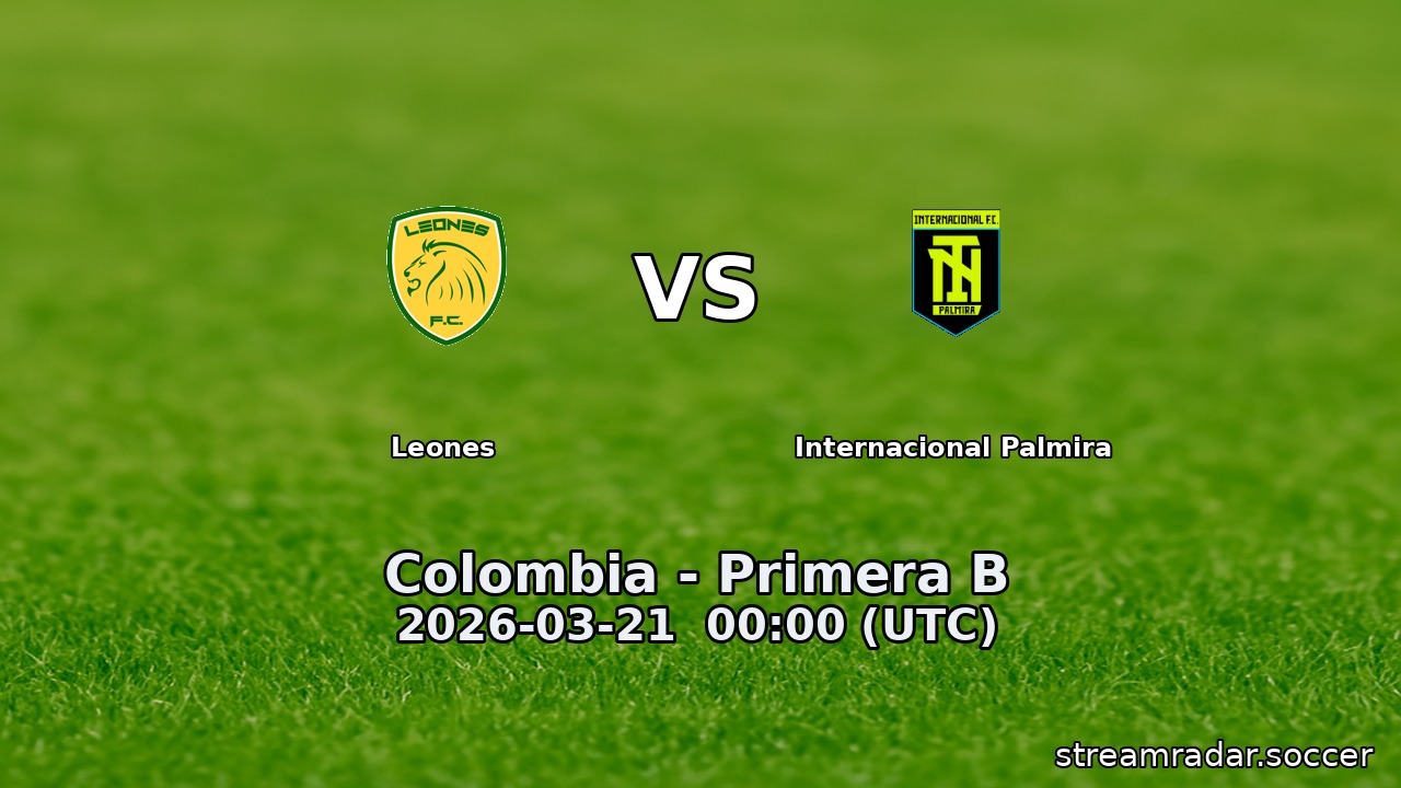 Leones vs Internacional Palmira