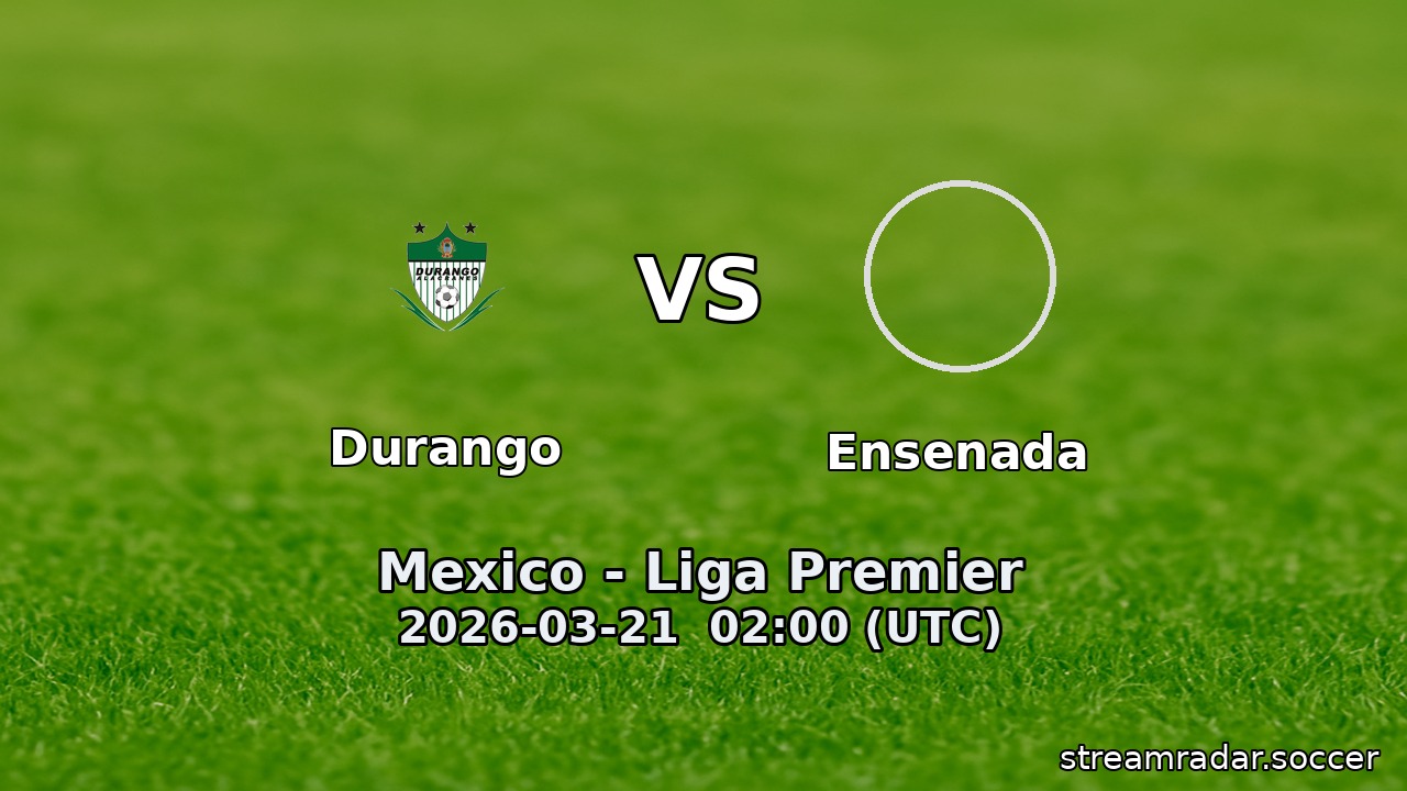 Durango vs Ensenada