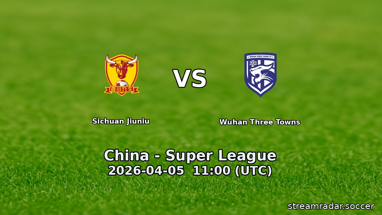 Shenzhen Peng vs Wuhan Three Towns