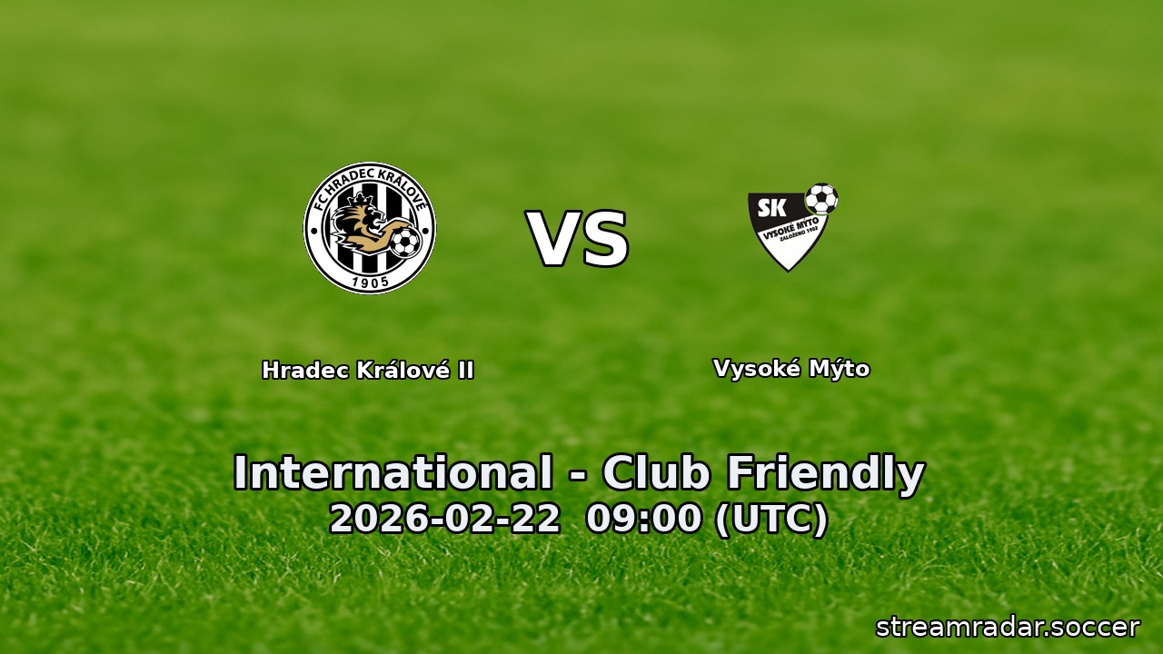 Hradec Králové II vs Vysoké Mýto