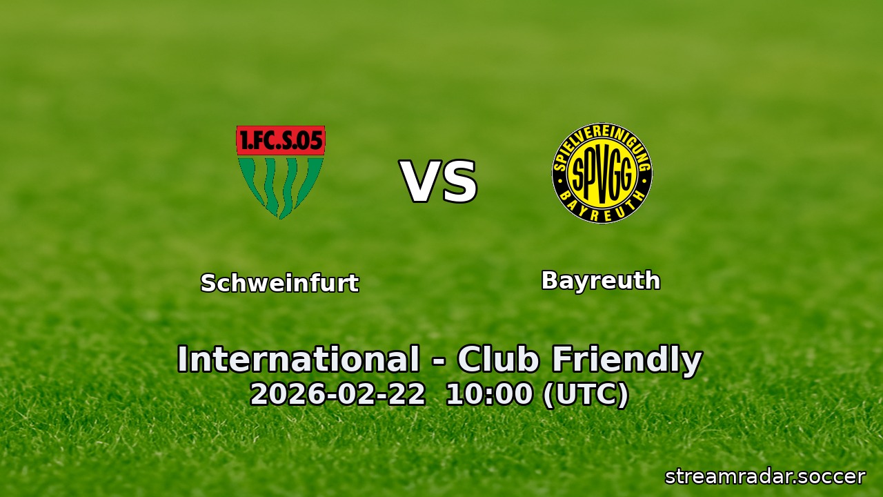 Schweinfurt vs Bayreuth