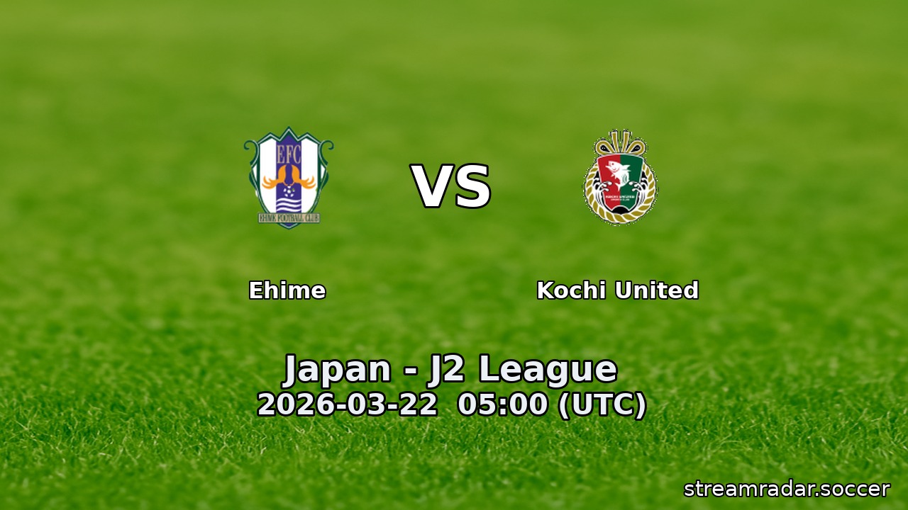 Ehime vs Kochi United