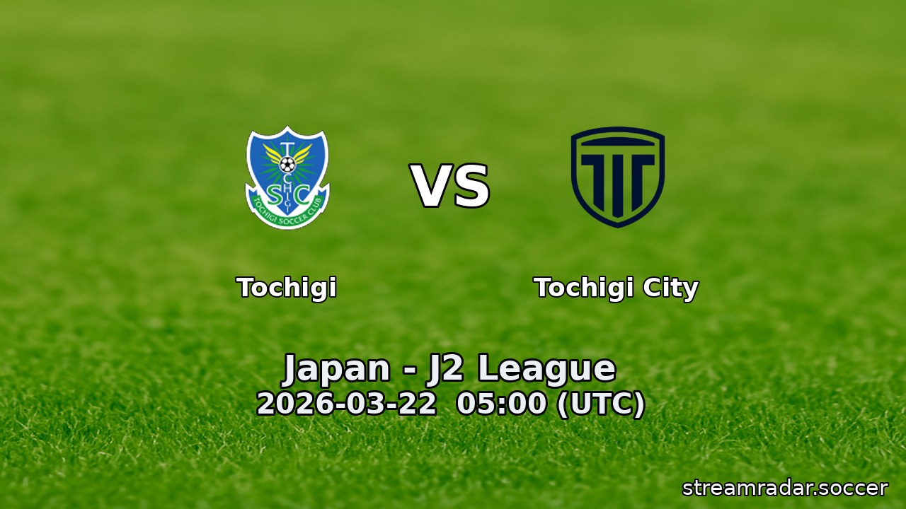 Tochigi vs Tochigi City