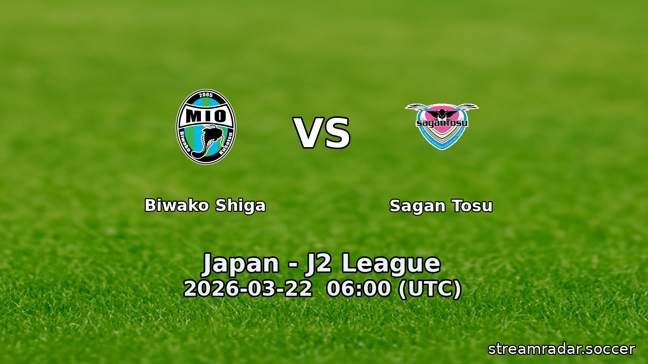 Biwako Shiga vs Sagan Tosu