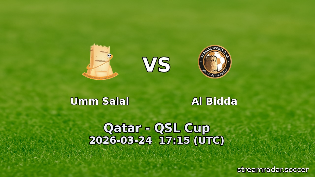 Umm Salal vs Al Bidda