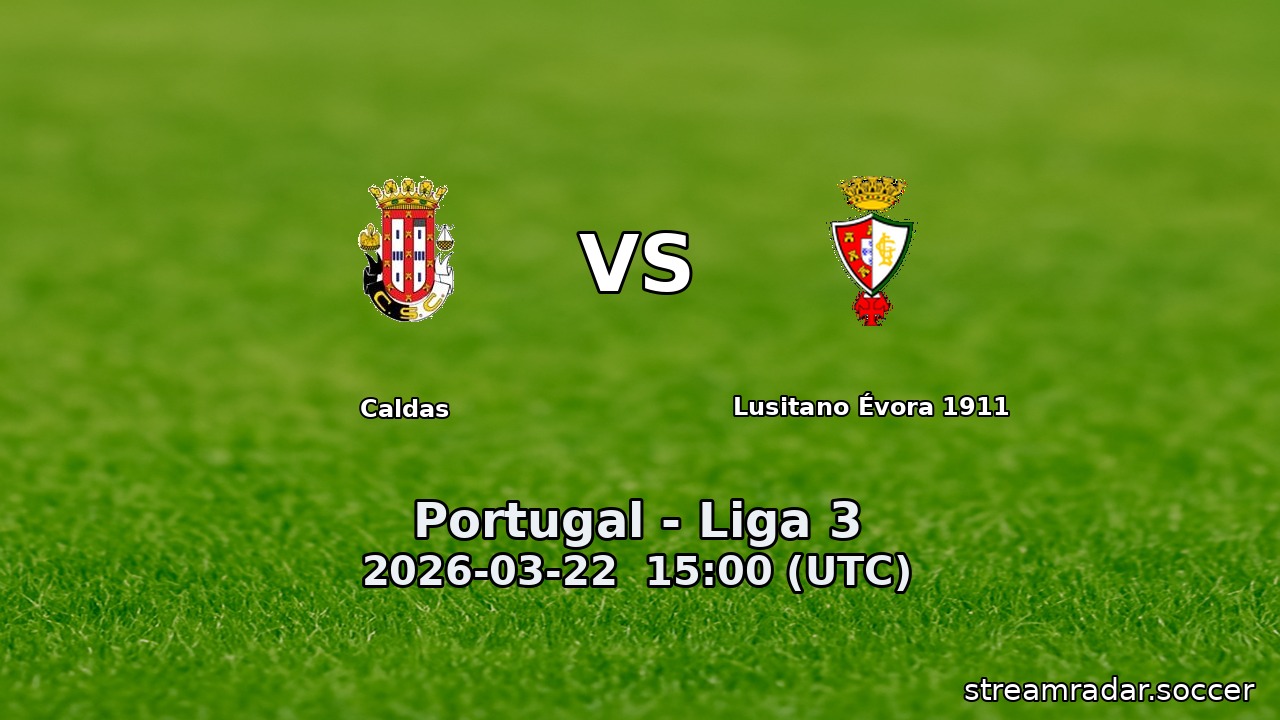 Caldas vs Lusitano Évora 1911