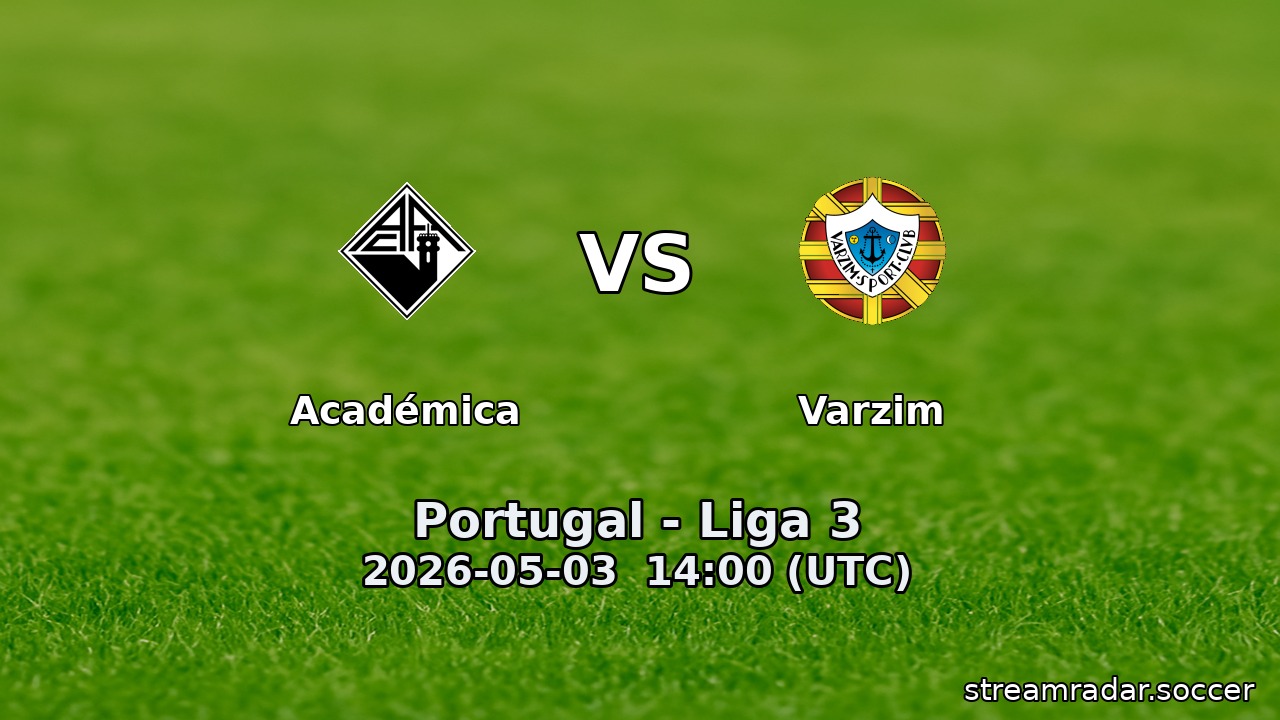 Académica vs Varzim