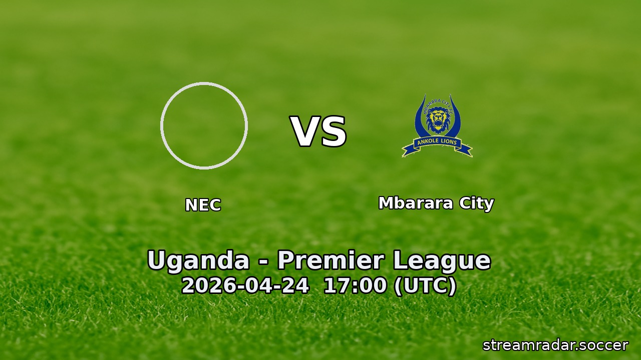 NEC vs Mbarara City