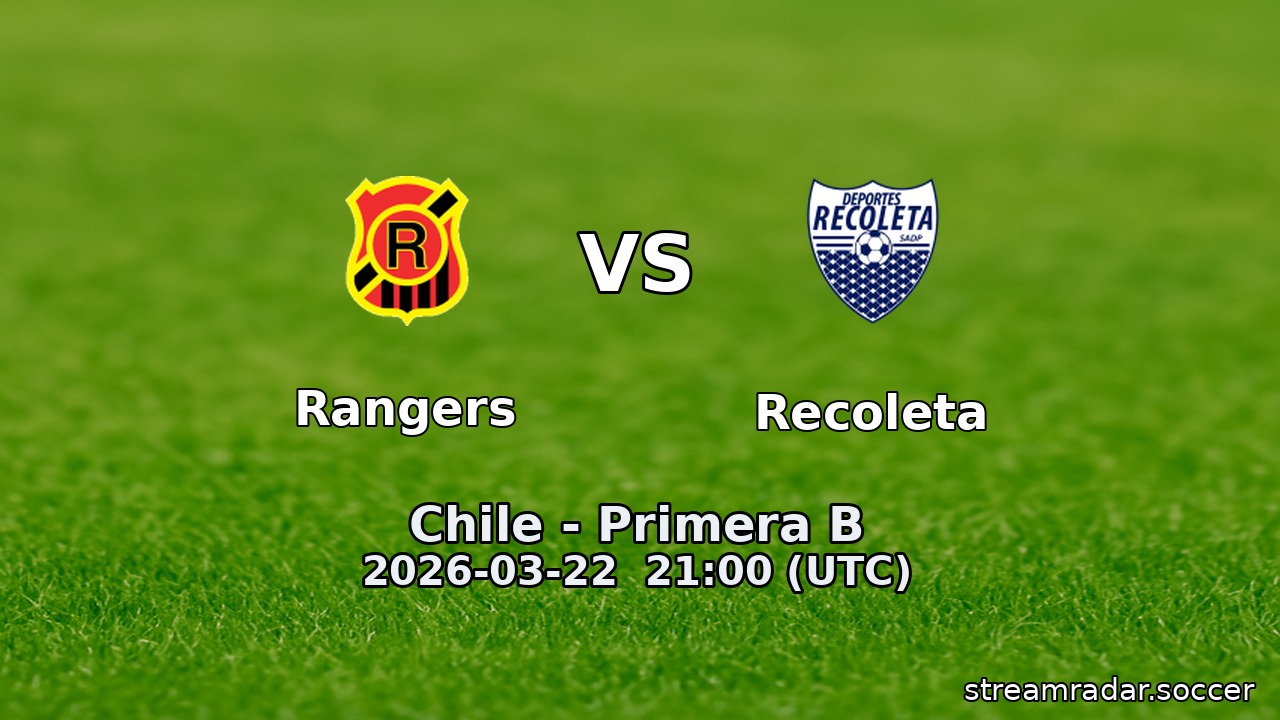 Rangers vs Recoleta